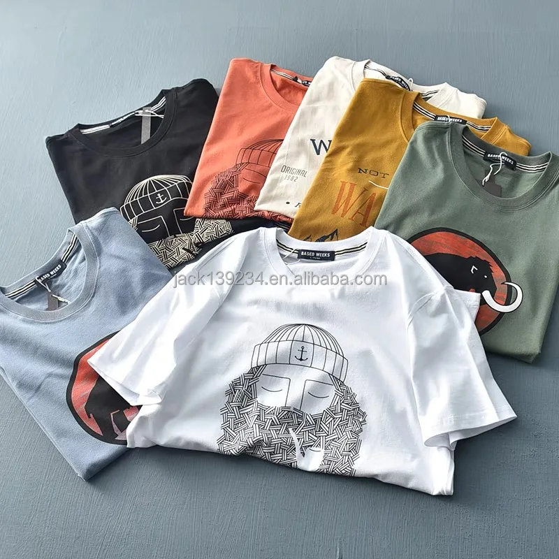 

Wholesale Multiple pattern customization new stylish t-shirts for men