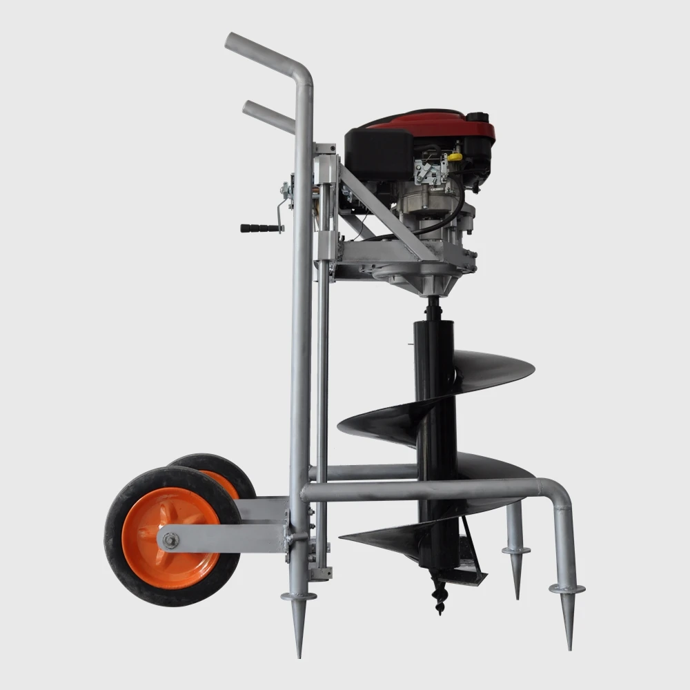 

pit digging machine one man gas powered earth augers for sale