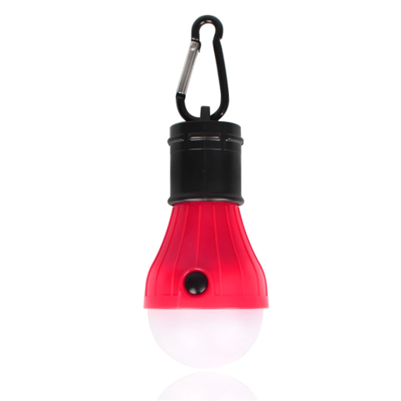 Mini Portable Lighting Lantern Tent Light LED Bulb Emergency Lamp Waterproof Hanging Hook Flashlight Camping Light 4pcs/lot