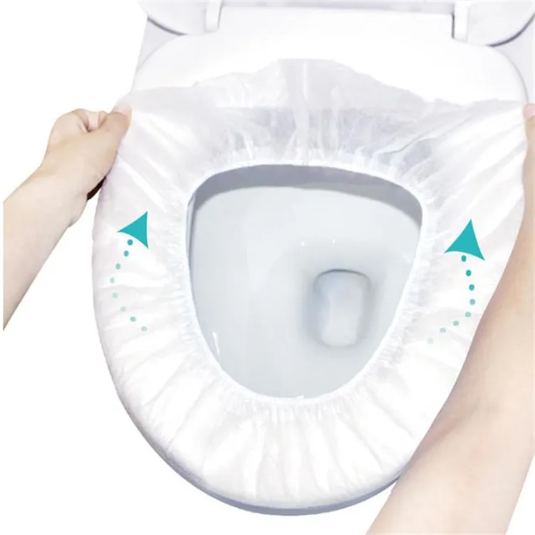

10 pieces disposable toilet seat covers Disposable Waterproof portable Toilet Seat Paper Pad For Travel hotel bidet toilet seat, As pictures shows