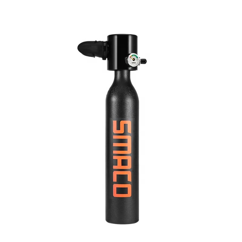 

2020 New Arrival Portable Underwater Breath Mini Scuba Diving Tank Spare Oxygen Cylinder High, Fluo green/black/customized