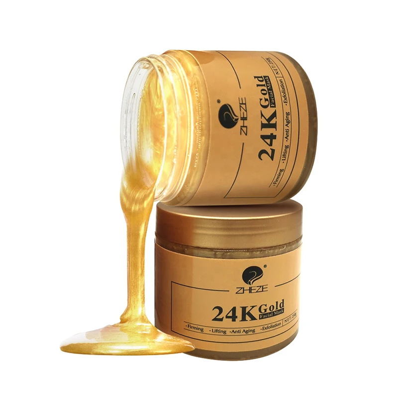 

Korean Private Label 24K Gold Collagen Crystal Facial Skin Mask