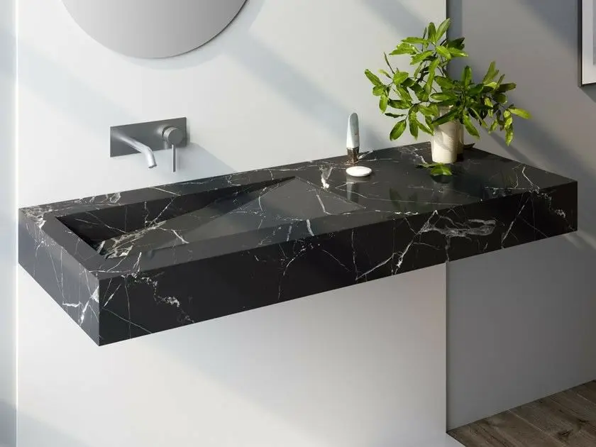 Factory Supply Black Marquina Marble Wash Basin For Sale Buy Natural Stone Sink Basin Bathroom Sink Wash Hand Basin Black Marquina Marble Basin Product On Alibaba Com