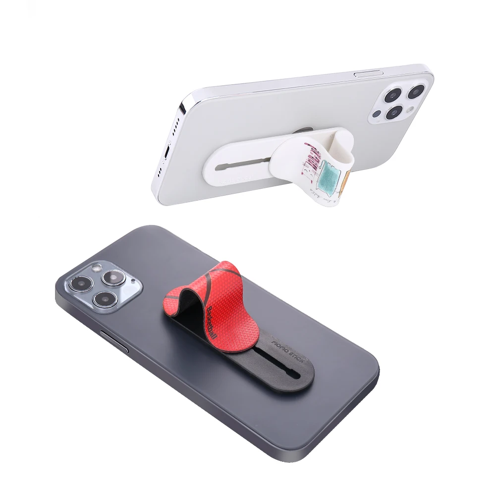 

Custom logo Sublimation Mobile Phone Holder MOMOSTICK Car Phone Mount For Outdoor