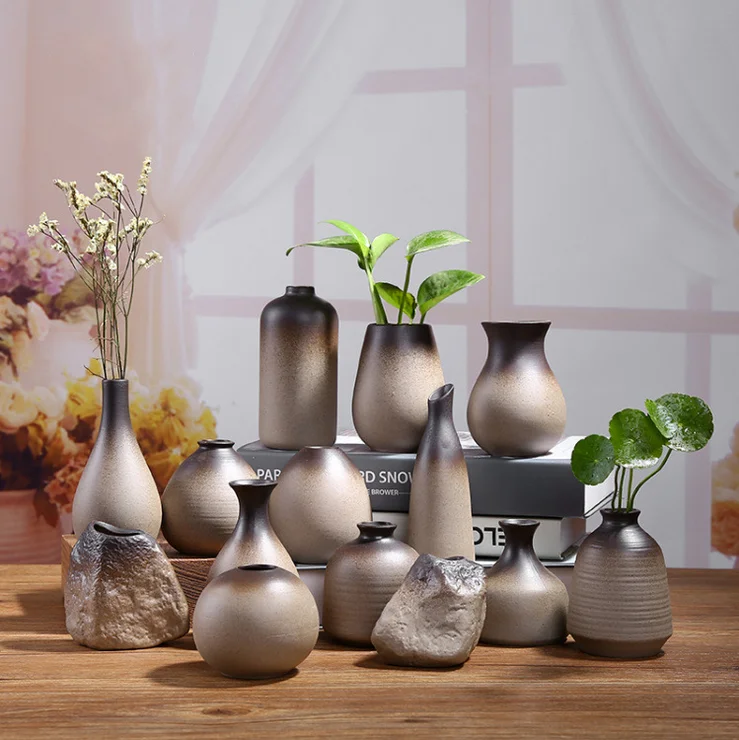 

Vintage Japanese style hydroponic handmade vase, As the picture