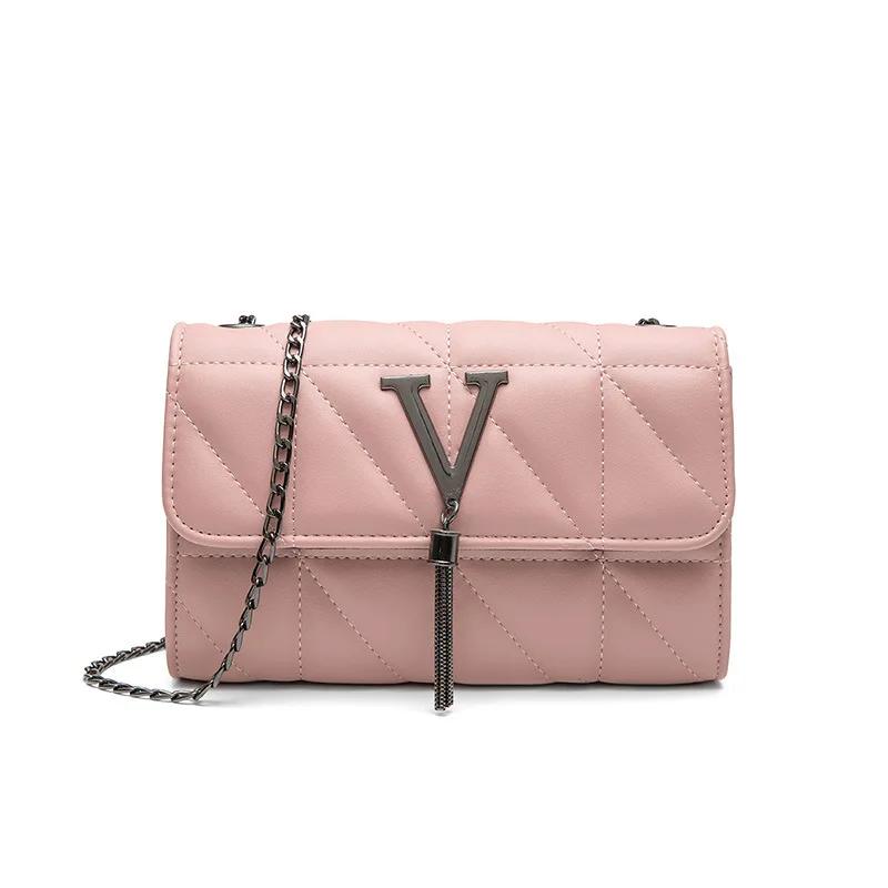 

Chain Bag Korean Style PU Shoulder messenger bag for women