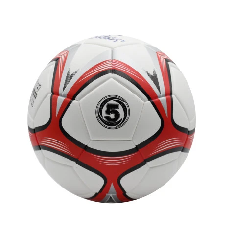 

hot sale heat bonded size 5 football rubber bladder soccer ball, Customized colors