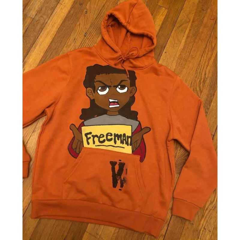 

Autumn and winter new design cotton hooded jacket man cartoon hoodie hoodies