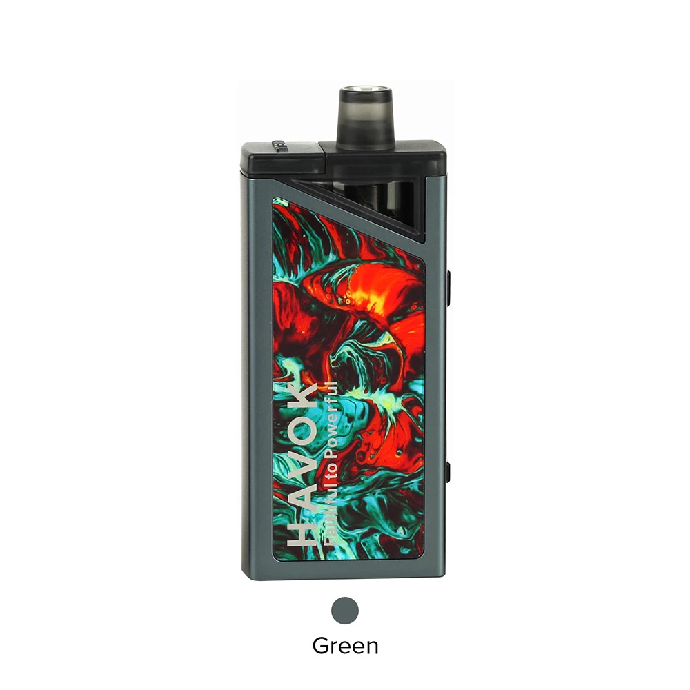 

New Products E Cigarette Vape Uwell HAVOK V1 Pod Kit 1800mAh 65W filling cartridge vape pod