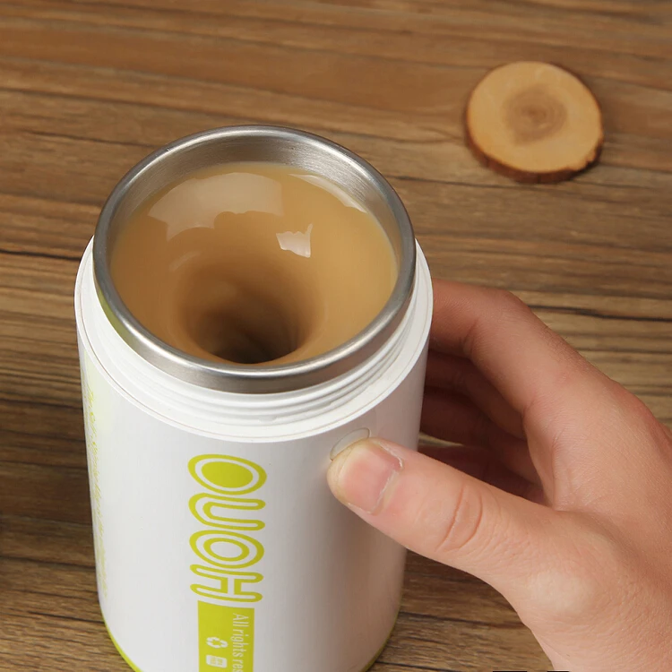 

New Gadgets Personalized Battery Operated Cup Magnetic Coffee Self Stirring Mug, Optional