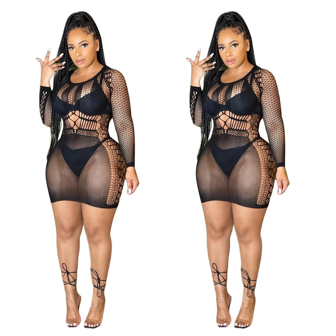 

hot selling women summer Black Luxury sexy fat women mini Party Dresses
