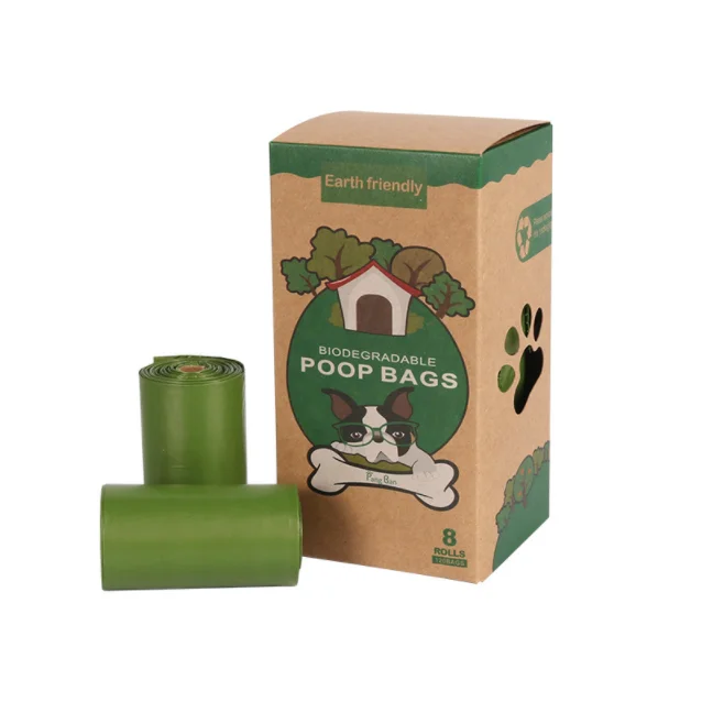 

Bag Poop Wholesale Manufacturer Custom Biodegradable 100% Pet Waste Bag Dog Poop Bag, Same as picture or customized