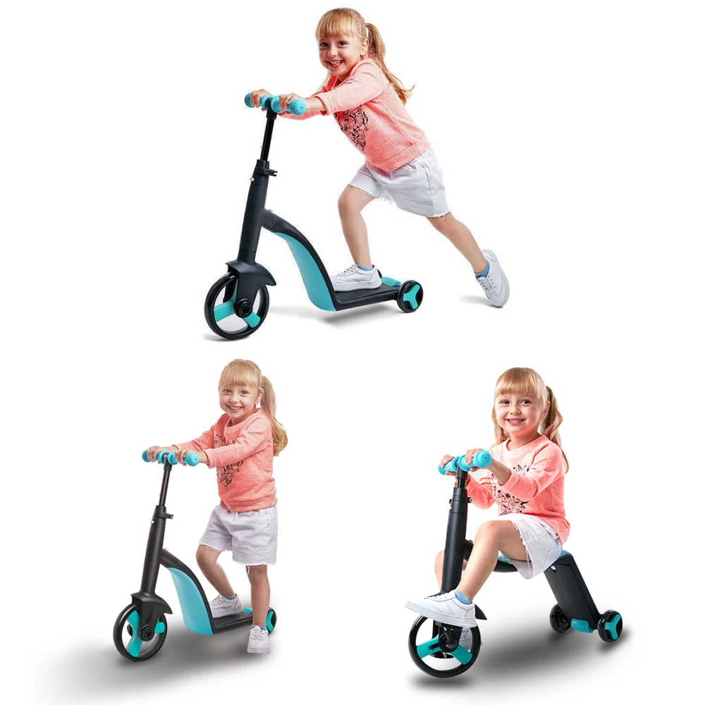 

2020 Factory Online Wholesale China Scooter 3 IN 1 Kids Scooter Push Bike