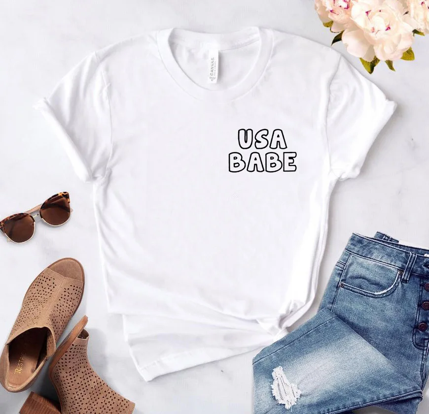 

Cartoon T-shirt women new style European and American style independent station LAZADA