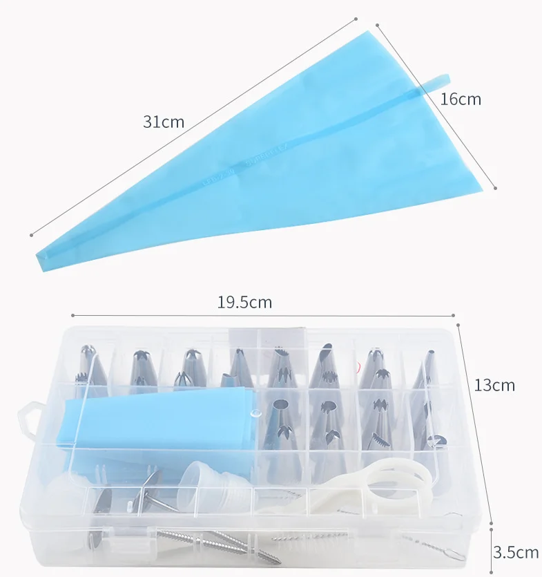 

27pc Cake Decoration Set Decoration Nozzel Set Baking Decoration Set