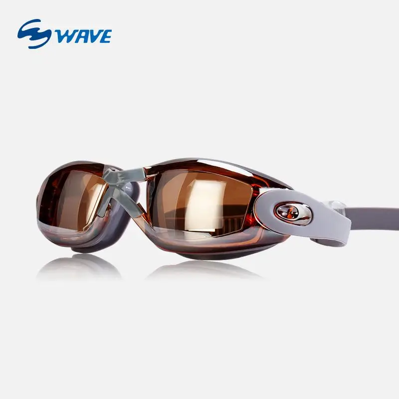 

Guangzhou Vanguard hot sales Quality assurance mirror coated anti-fog silicone swimming goggles