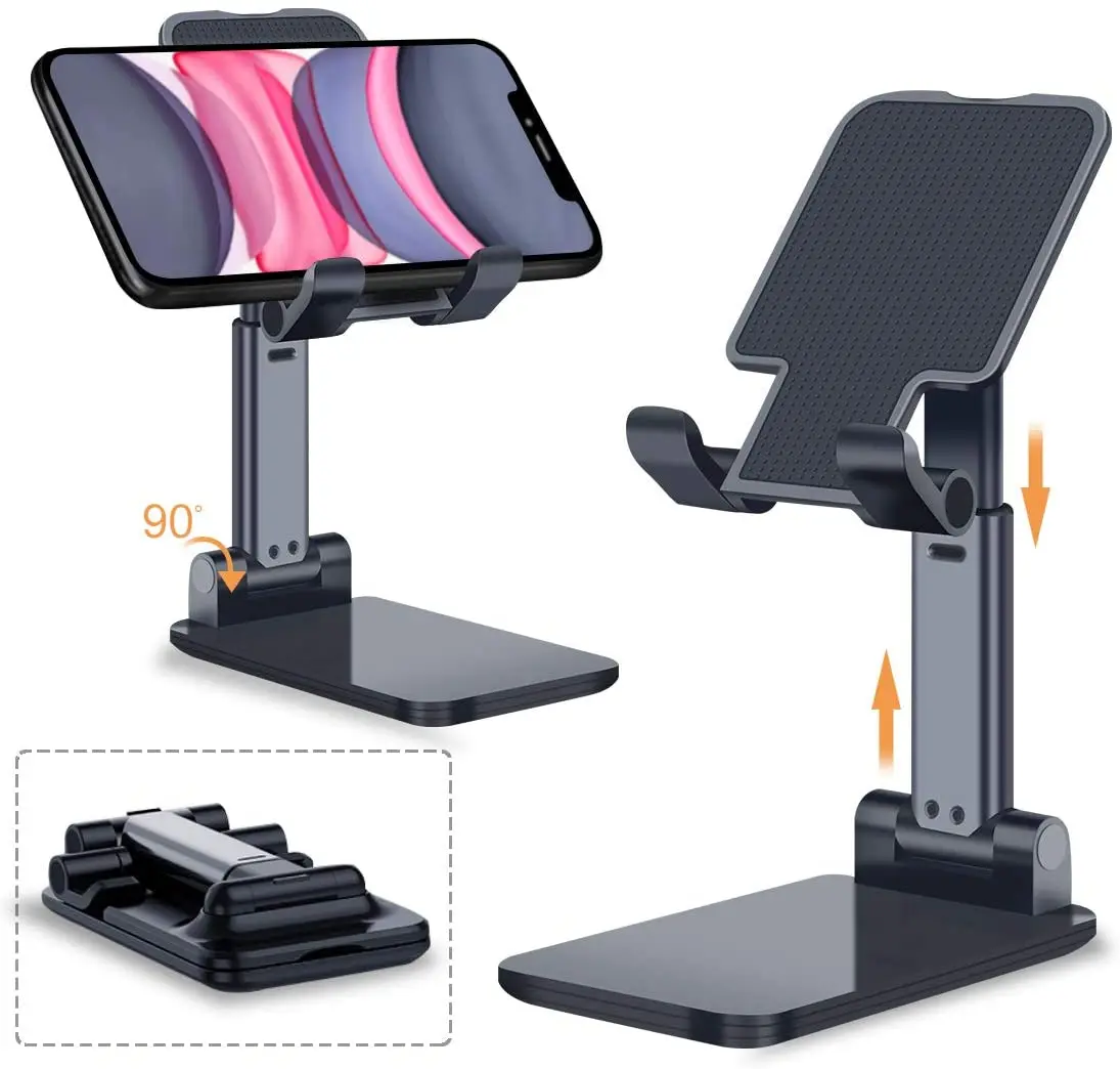 

Multifunctional Mobile Phone Holder Stand Mount Holder Phone Car Mobile Phone Holder Stand, Black, white, pink, green