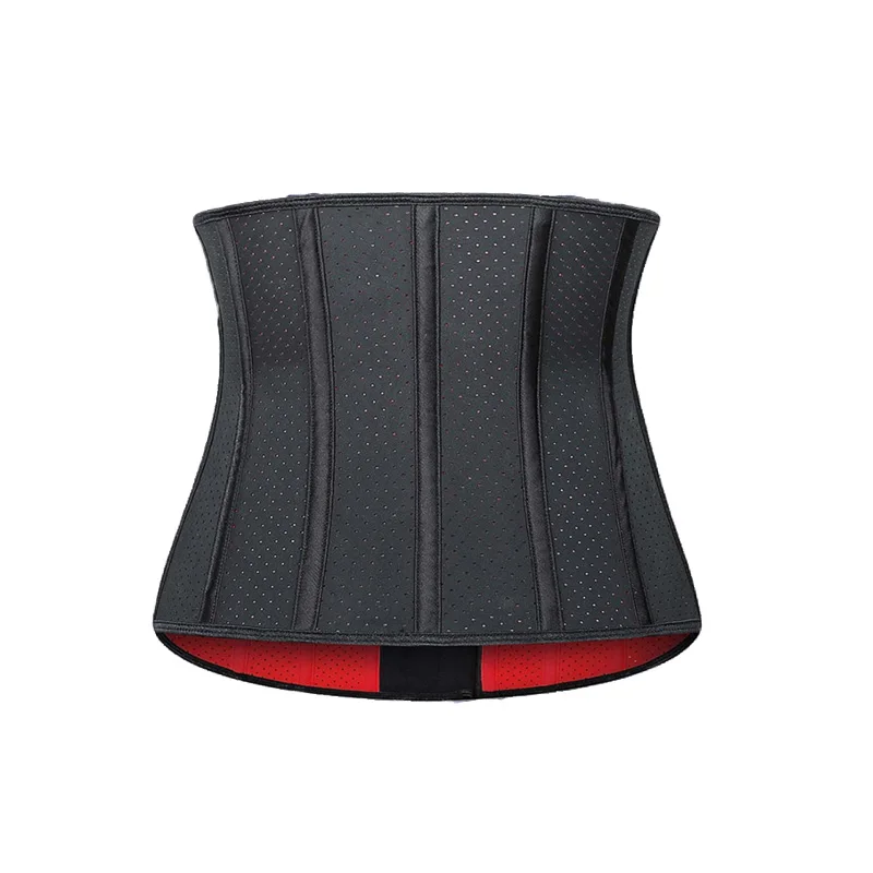 

2021 new corset small waist corset fashion sports fitness rubber corset, Black