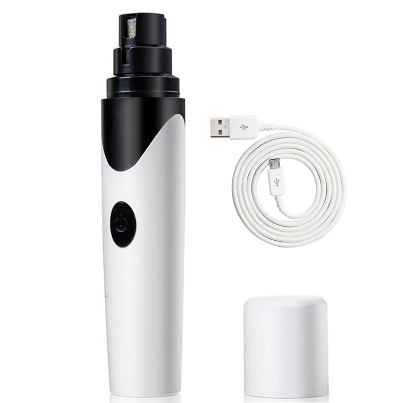 

2021 Hot Selling USB Charger Automatic Pet Nail Grinder Grooming Pets Tools Set for All Season