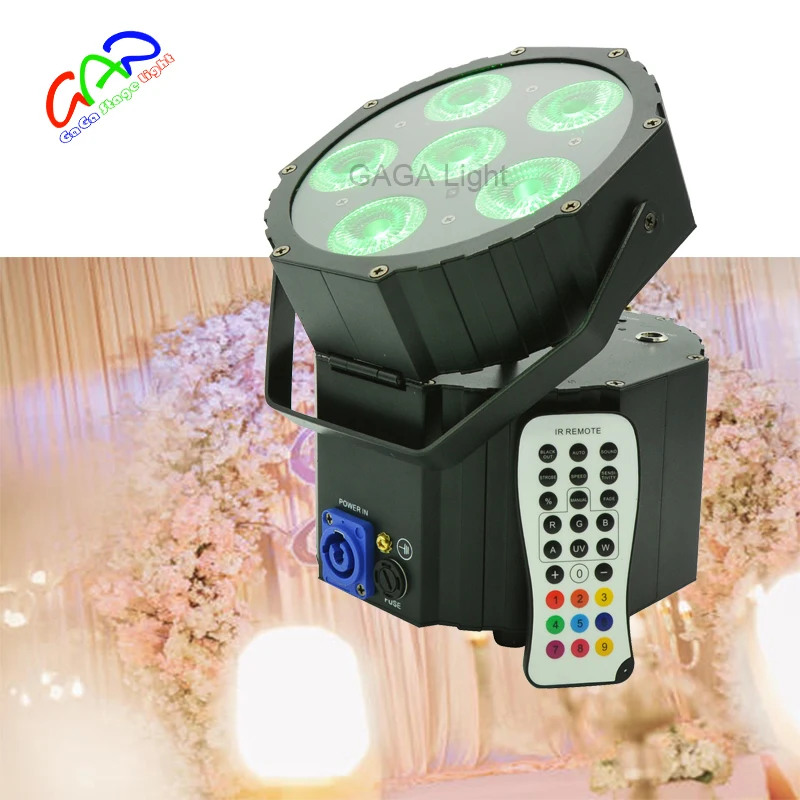 Multifunctional 12 pcs light hex lights led par 64 can good sales