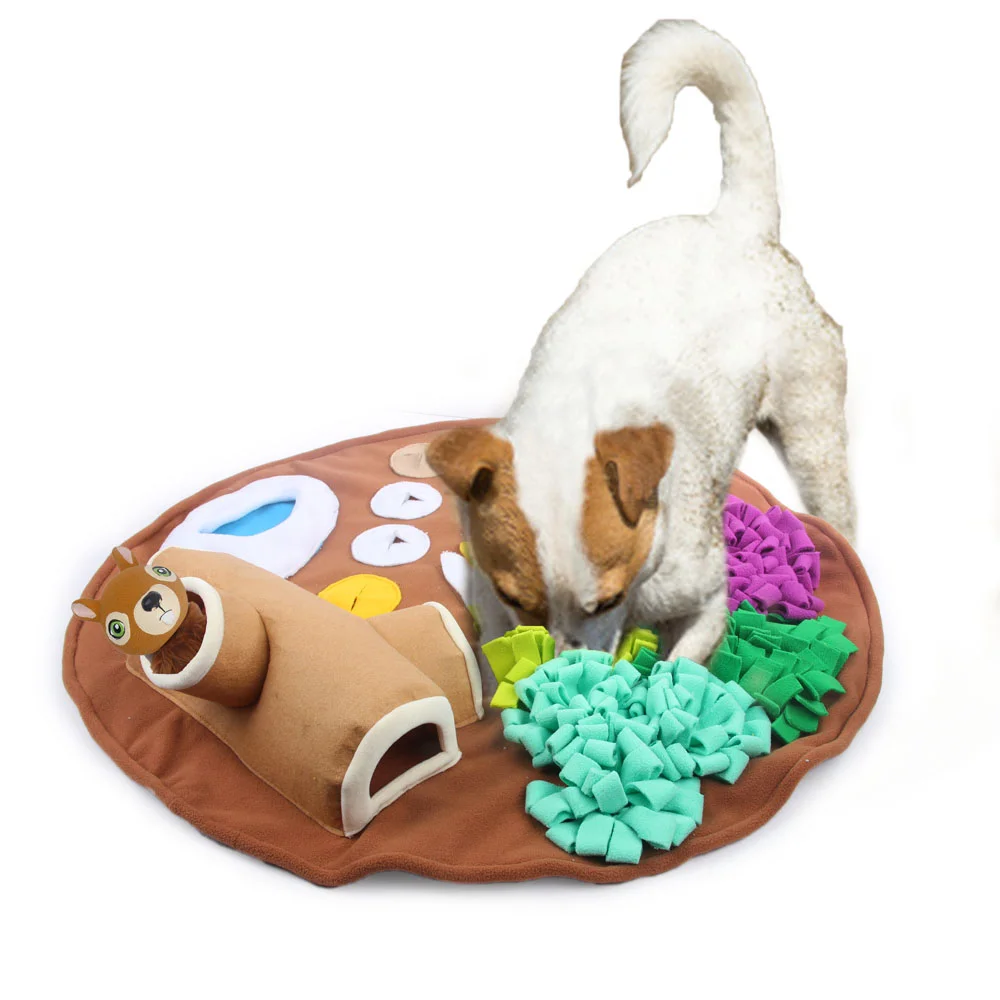 

K03 Large 2021 pet iq training snuffling dog slow eat bowl nose work sniff snuffle mat wholesale pet slow feeder mat for dogs, As photos