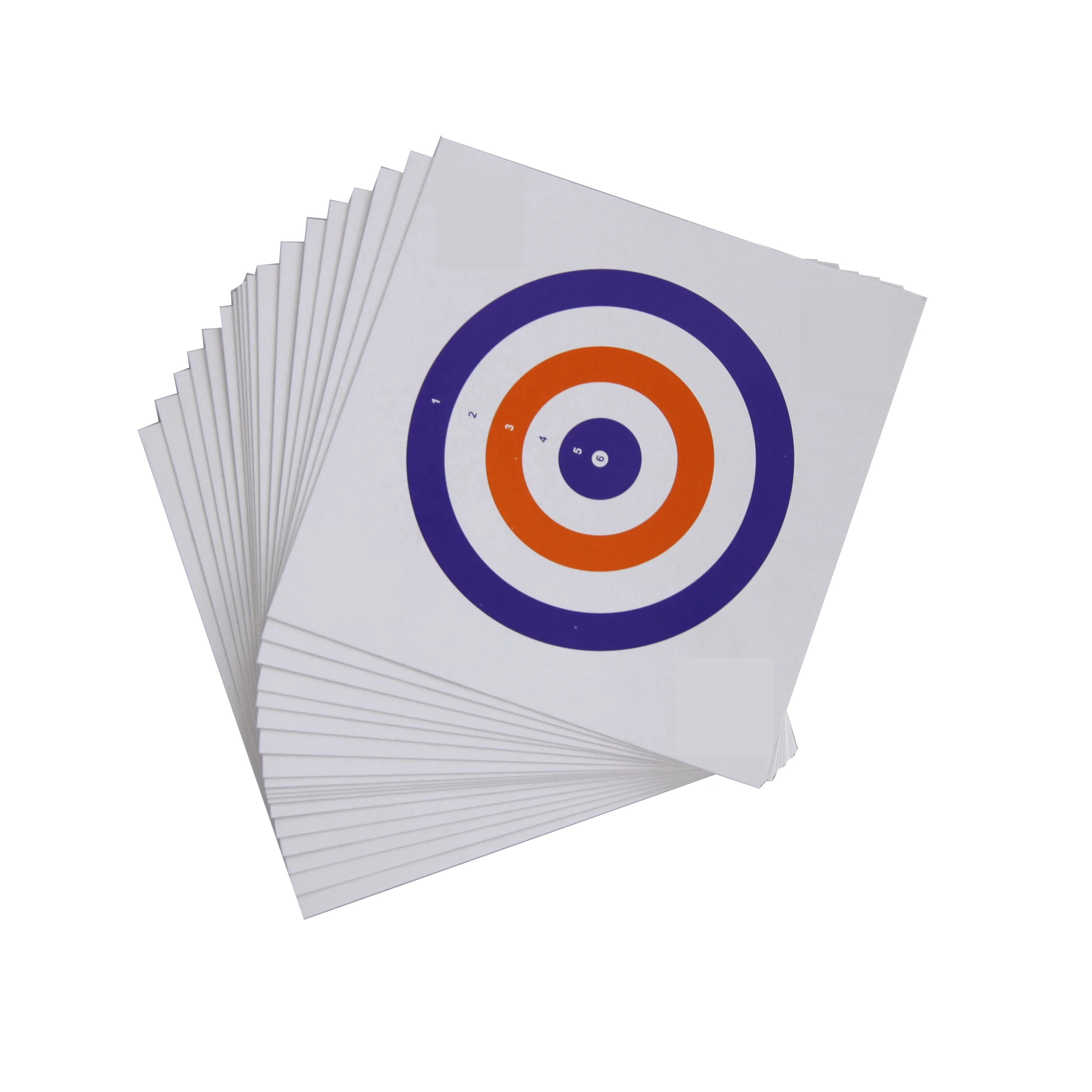 

Hunting rifle 14*14cm 100pcs Blue Orange Shooting cardboard Paper Target
