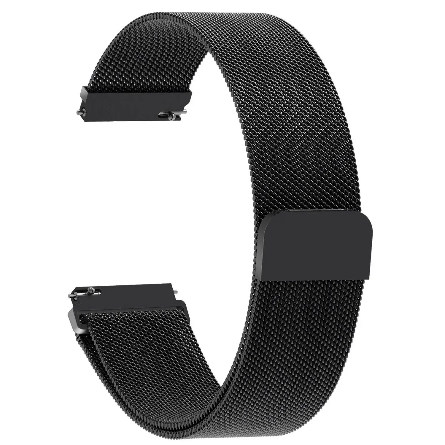 

20mm Stainless Steel Magnetic attraction Metal Watch strap band for Samsung Galaxy watch active 2