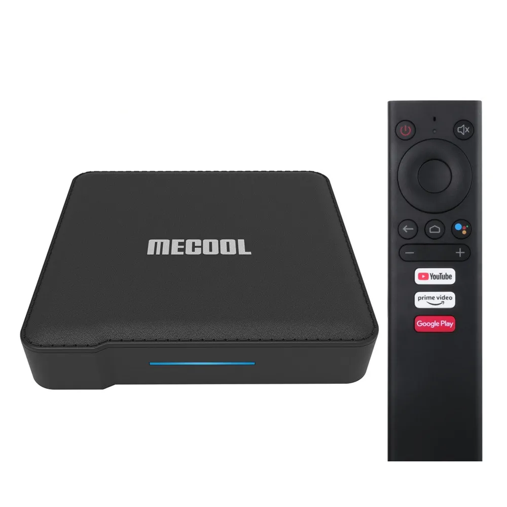 

New Google Certified ATV S905X3 Set Top Box Android 10.0 ATV Meecool Mecool Km1 4g 32g TV Box with Voice Control