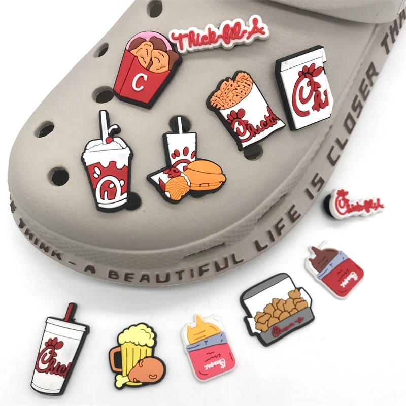 

Manufacture New Design Kid Croc Charms Embroidery Patches For Shoe Charm, Picture