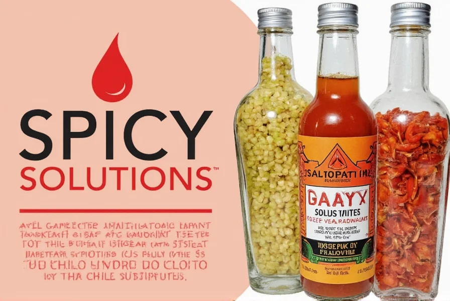 Spice rack with various chilies