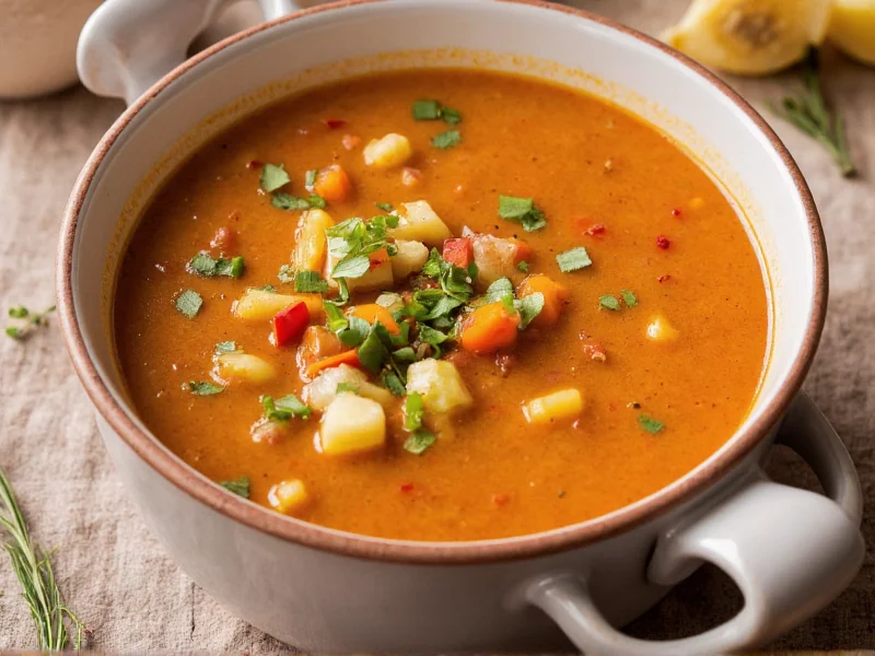 Quick Vegetable Soup: 20-Minute Healthy Recipe