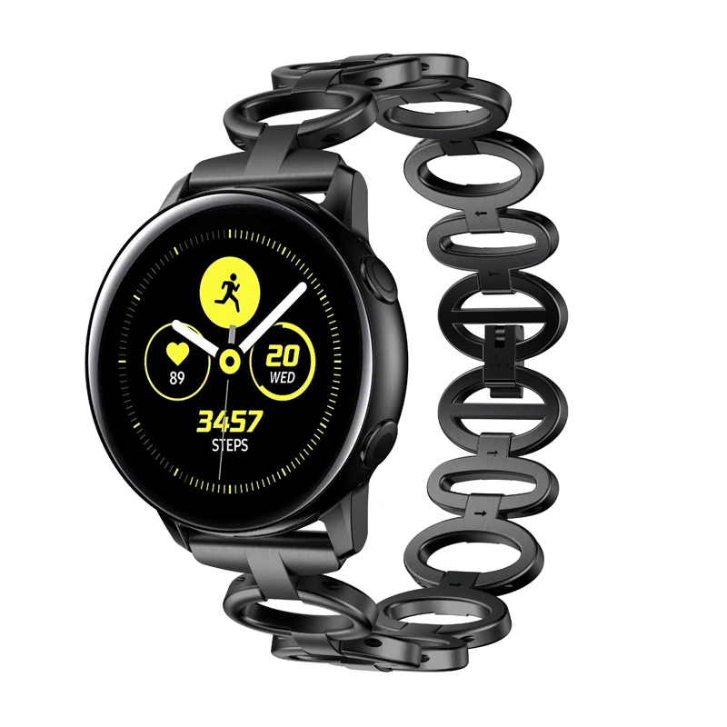 Compatible With Samsung Galaxy Watch Active2 40mm Watch Band Metal Strap 20mm 22mm Buy Active 2 Watch Band Watch Band Metal Strap For Samsung Active 2 Watch Bands Product On Alibaba Com