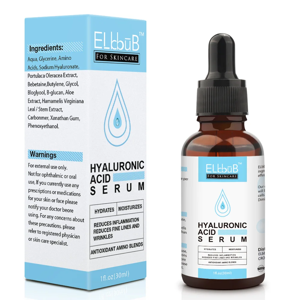 

ELbbuB Advanced Formula Multi Beneficial Corrective Anti Wrinkle Collagen Brightening Hyaluronic Acid Serum