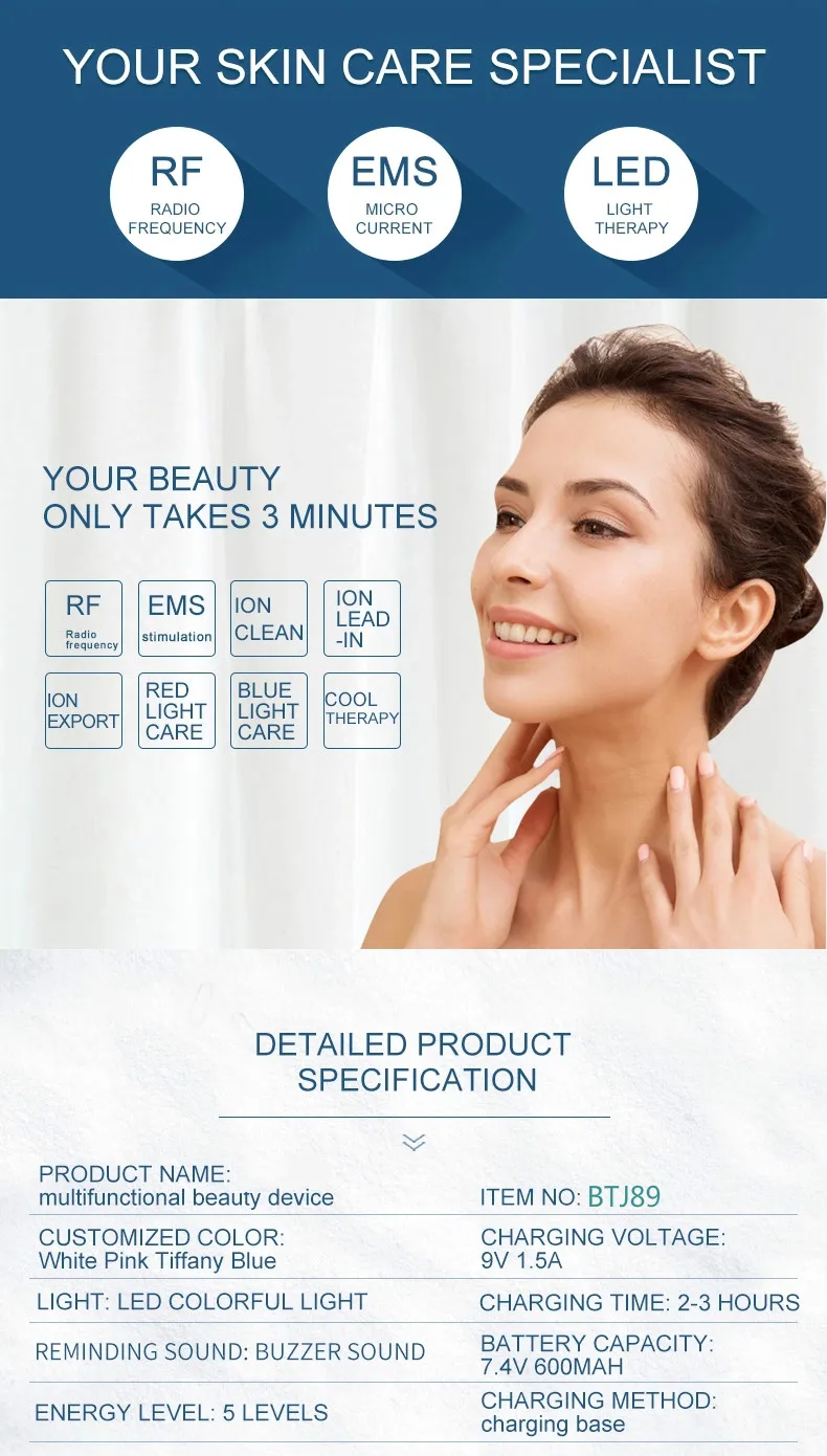 Rf slimming best skin face lifting beauty tightening machine rf skin tightening machine