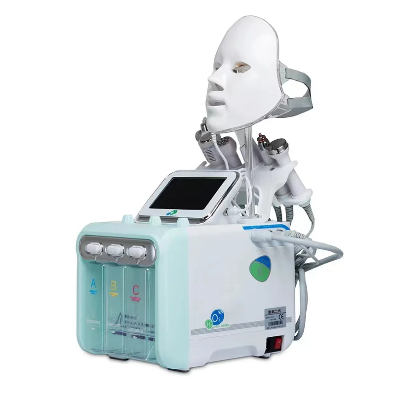 

2021 Newest Facial Cleaning Beauty Device Hydra 7 In 1 Second Generation Multifunction Facial Beauty Machine Equipment