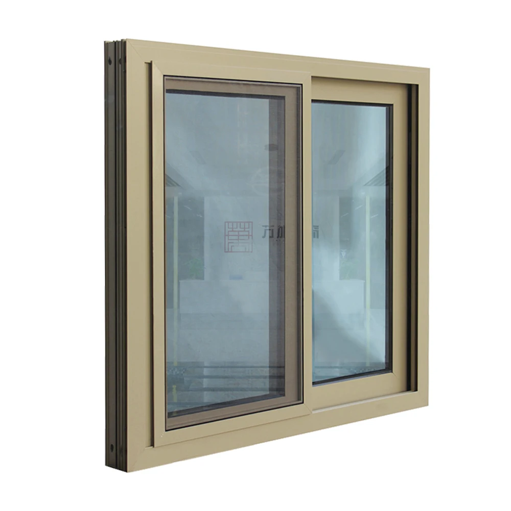 Window Alu Color Fenêtre Coulissante En Aluminium Couleur Champagne - Buy Fenêtre ...