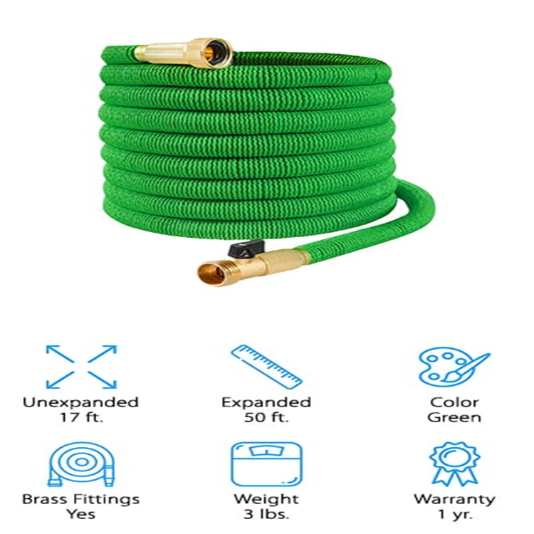 Free samples! double latex good quality amazon walmart hose supplier expandable garden hose for watering