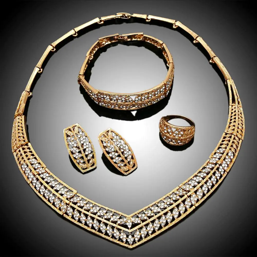 

Fashion jewelry set 4 piece earring sets necklace for women Wholesales