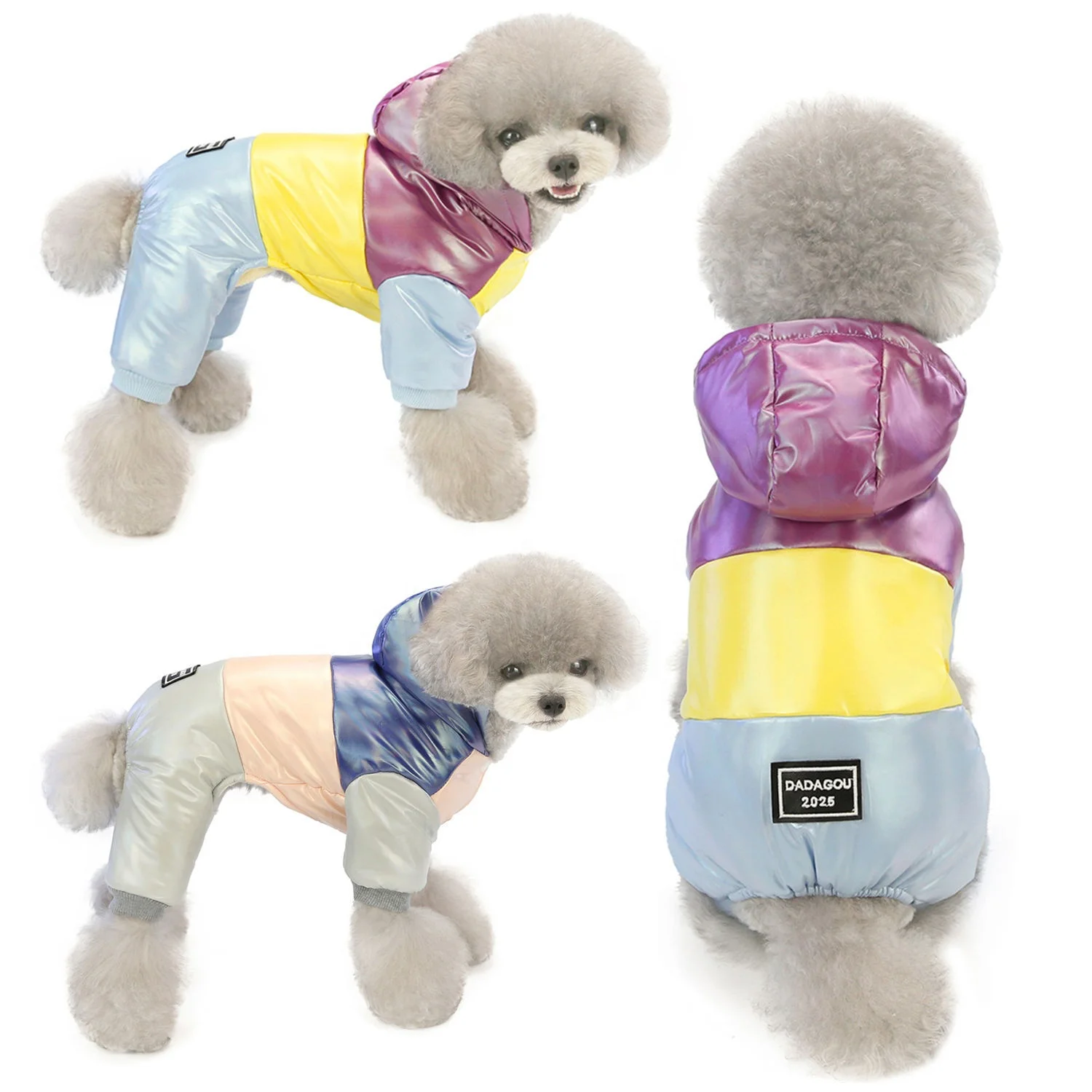 

S-2XL Thicken Warm Dog Cat Coat Jacket Pet Supplies Clothes Four-legged Coat In Winter Apparel Clothing Puppy Costume Waterproof