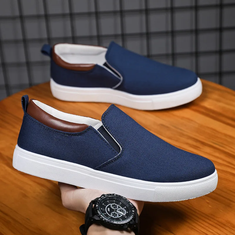 

sh10783a 2021 Canvas men sneakers low moq 5 pairs china shoes men casual