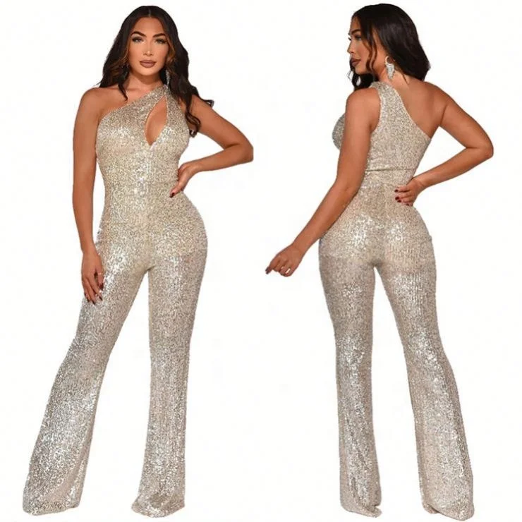 

Women Jumpsuit For 2021 Piece Womens Sexy Bodysuit Summer Plus Size Bodysuits One Long Fall Clothing Sleeve Jumpsuits Club Wear