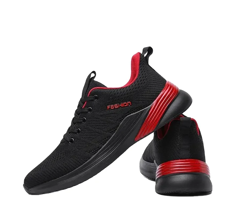 

Summer fly woven breathable sports shoes fashion casual men's shoes, 2 colors