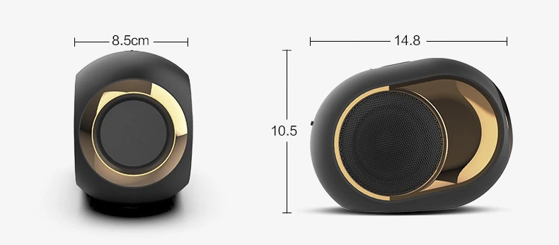 Innoliance X6 Sizes Wireless Golden Egg Speakers for Bluetooth - ANKUX.COM