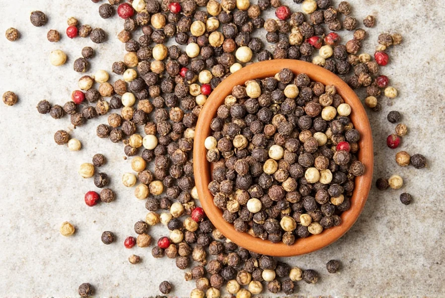 green peppercorns