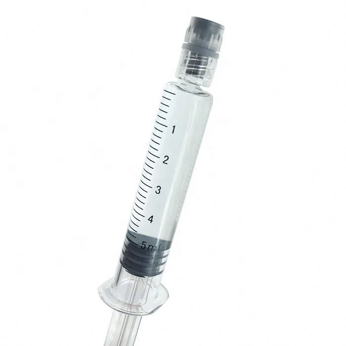 

5ml Lip Filler Hyaluronic Acid Gel In Glass Bottle Use With Hyaluronic Pen, Transparent