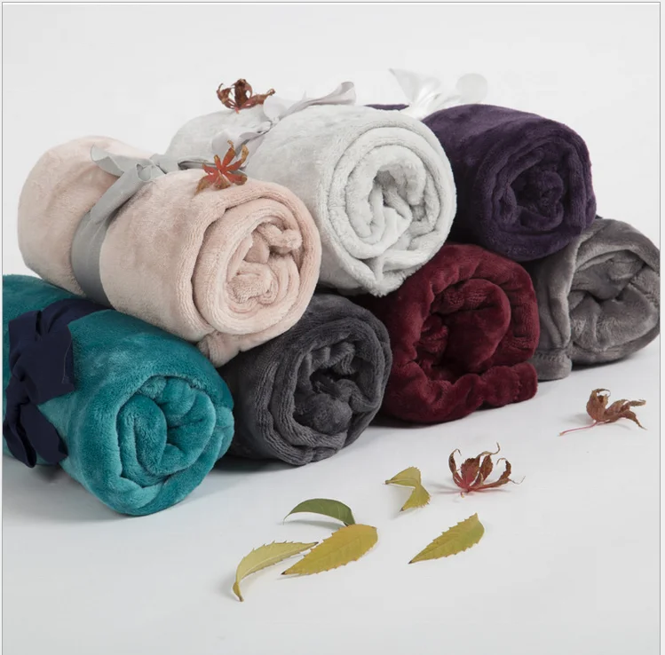 
Airplane Travel Solid Milestone thick fleece kids blanket throw Children Baby Blanket 