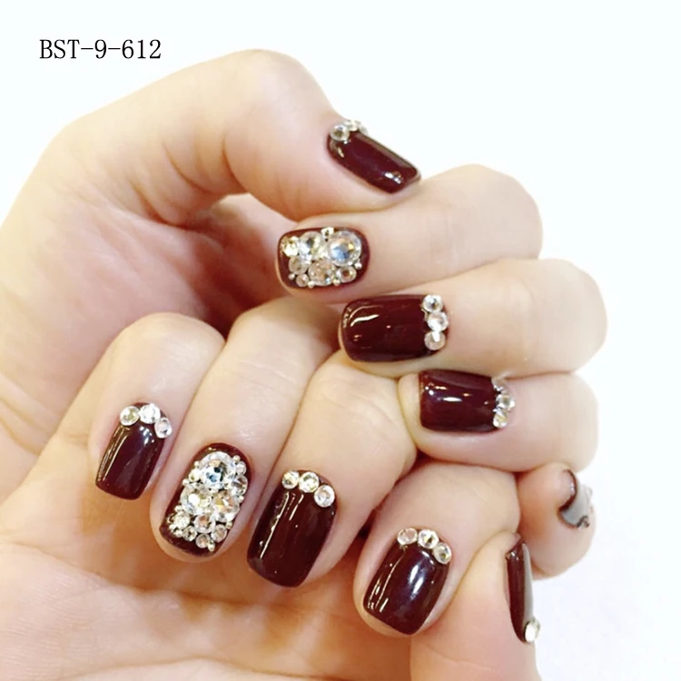 

24Pcs Beauty Fake Nails Ballerina Nail Long Coffin False Nails, Multi color