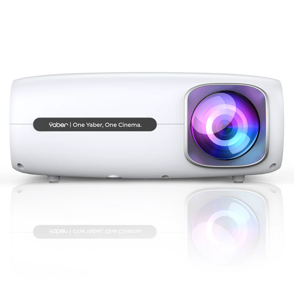 

Yaber Pro V7 Mobile Projector Native 1080P Support 4K Auto 6Dimension Keystone Correction 5G WiFi LCD LED Home Theater Projector