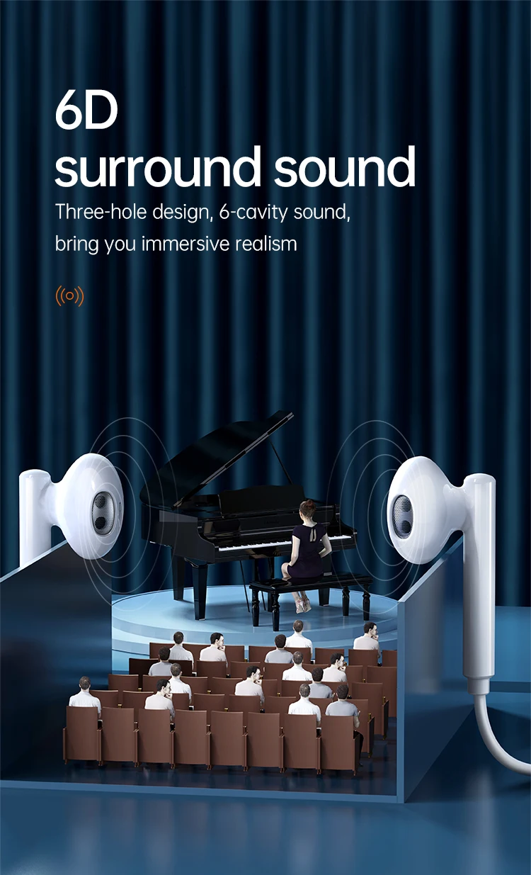 Mcdodo Type Ctype In Ear Earphone Headphone For Samsung/google/oneplus/huawei/xiaomi Earphones