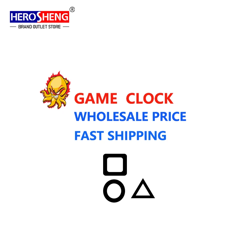 

2021 Presell Amazon Hot Sale Korean TV Game Electronic Intelligent Clock Intellectual Digital Alarm Clock Game Clock